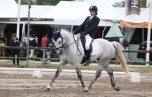 LEHID ET ALex sur l'épreuve de DRESSAGE