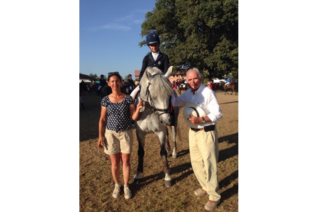 Open de France 2015 Lehid, Mathilde, Estelle Thevenot et Jean-François Marès