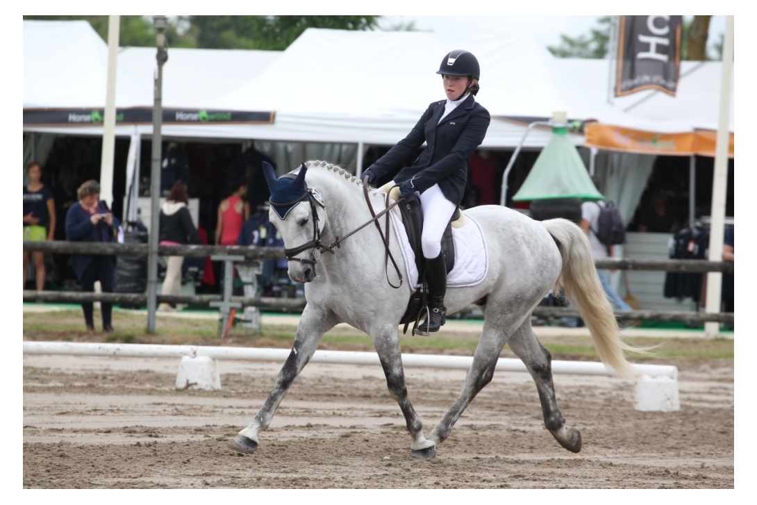 LEHID ET ALex sur l'épreuve de DRESSAGE